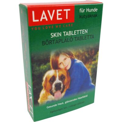 Lavet tabletka odżywiająca skórę dla psów 50 szt. Lavet tabletka odżywiająca skórę dla psów 50 szt.