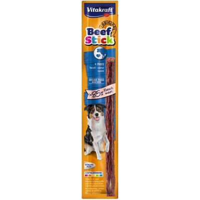 Vitakraft Beef Stick z sercem dla psów 1 szt Vitakraft Beef Stick z sercem dla psów 1 szt