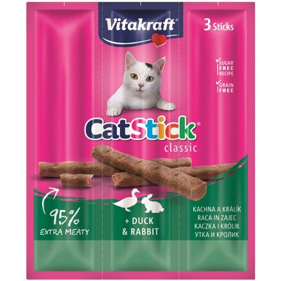 Vitakraft Cat Stick mini o smaku kaczki i królika 3 szt Vitakraft Cat Stick mini o smaku kaczki i królika 3 szt