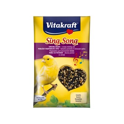 Vitakraft drobne nasiona do stymulacji śpiewu dla kanarka 20 g Vitakraft drobne nasiona do stymulacji śpiewu dla kanarka 20 g
