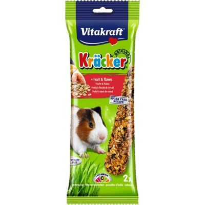 Vitakraft podwójna kolba z owocami dla świnek morskich 2 szt. w pudełku Vitakraft podwójna kolba z owocami dla świnek morskich 2 szt. w pudełku