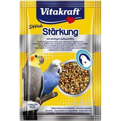 Vitakraft wzamcniające drobne nasiona dla papug falistych 30 g Vitakraft wzamcniające drobne nasiona dla papug falistych 30 g