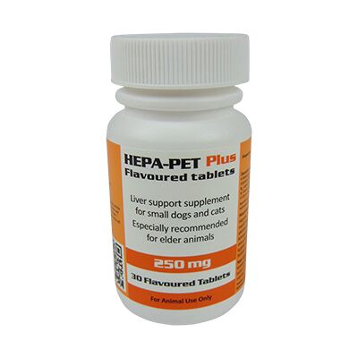 Hepa-Pet Plus 250 mg Tabletka dla Małych Zwierząt Hepa-Pet Plus 250 mg Tabletka dla Małych Zwierząt