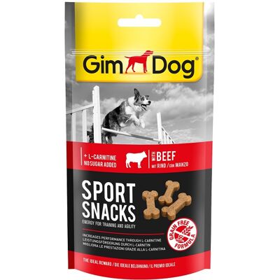 GIMDOG - Sportsnacks Ossicini - Wołowina - 60G - Przekąska dla psów GIMDOG - Sportsnacks Ossicini - Wołowina - 60G - Przekąska dla psów