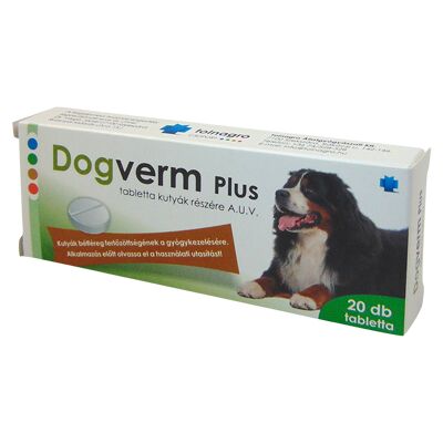 Dogverm Plus tabletka dla psów ad us. vet. 10 szt. Dogverm Plus tabletka dla psów ad us. vet. 10 szt.