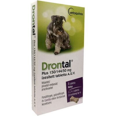 Bayer Drontal Plus smakowe tabletki 150/144/50 mg dla psów Bayer Drontal Plus smakowe tabletki 150/144/50 mg dla psów