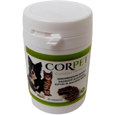 Corpet - Tabletki 500mg z Coriolus versicolor na wsparcie układu odpornościowego Corpet - Tabletki 500mg z Coriolus versicolor na wsparcie układu odpornościowego