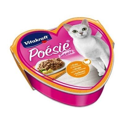 Vitakraft Poésie Sauce z indykiem i serem dla kotów 85 g Vitakraft Poésie Sauce z indykiem i serem dla kotów 85 g