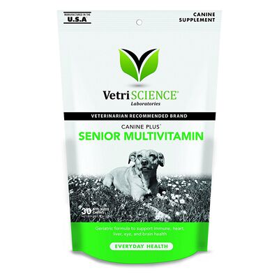 Vetri-Science Canine Plus Senior Multivitamin - Wspiera zdrowe starzenie się Vetri-Science Canine Plus Senior Multivitamin - Wspiera zdrowe starzenie się