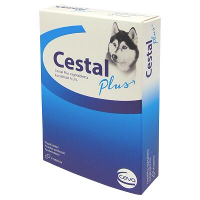 Ceva Cestal Plus Lek na robaki dla psów - 50/144/200mg - Smaczne Tabletki Ceva Cestal Plus Lek na robaki dla psów - 50/144/200mg - Smaczne Tabletki