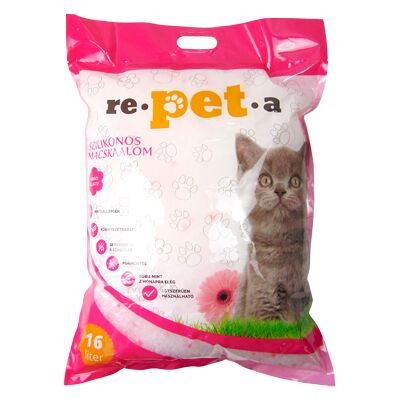 Re-pet-a Repeta żwirek dla kotów - Kwiatowy zapach - 16 L - 6,5 kg Re-pet-a Repeta żwirek dla kotów - Kwiatowy zapach - 16 L - 6,5 kg