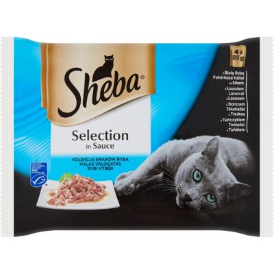 Sheba Selection saszetki - Smaki Rybne 4 x 85 g Sheba Selection saszetki - Smaki Rybne 4 x 85 g