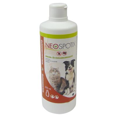 Neospotix szampon odstraszający pchły i kleszcze 200 ml Neospotix szampon odstraszający pchły i kleszcze 200 ml