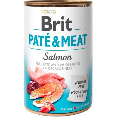 Brit Paté & Meat Salmon 400 g Brit Paté & Meat Salmon 400 g