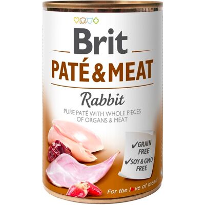 Brit Paté & Meat Rabbit 400 g Brit Paté & Meat Rabbit 400 g