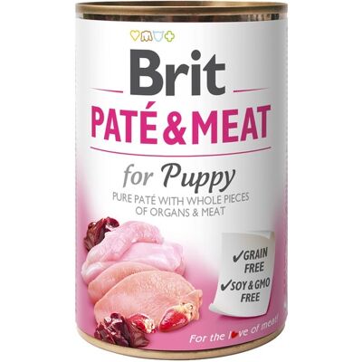Brit Paté & Meat Puppy 400 g Brit Paté & Meat Puppy 400 g