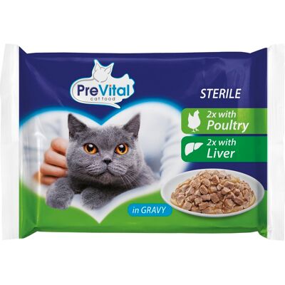 PreVital Vital Pack Steril 4 x 100 g PreVital Vital Pack Steril 4 x 100 g