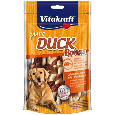 Vitakraft Pure Duck Bonas kosteczek z dodatkiem wapnia i mięsem kaczki 80 g Vitakraft Pure Duck Bonas kosteczek z dodatkiem wapnia i mięsem kaczki 80 g