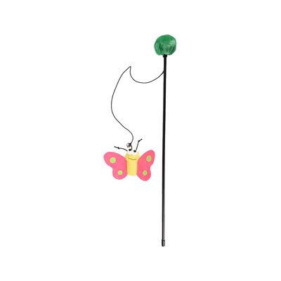 Flamingo wędka dla kota - motyl 1 szt. Flamingo wędka dla kota - motyl 1 szt.