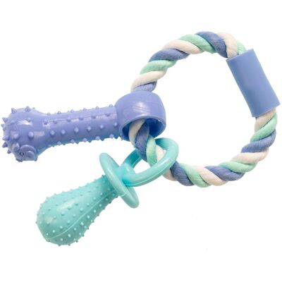 Gimborn GimDog Cotton Dent Plus Anello - kółko do gryzienia 15 cm Gimborn GimDog Cotton Dent Plus Anello - kółko do gryzienia 15 cm