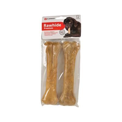 Flamingo Rawhide Premium - kość prasowana 2 szt - 21 cm Flamingo Rawhide Premium - kość prasowana 2 szt - 21 cm