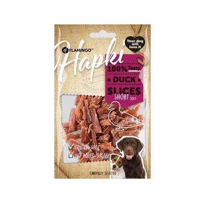 Flamingo Pet Products - Tranche de Canard Hapki BBQ - 85 g - Dog treat Flamingo Pet Products - Tranche de Canard Hapki BBQ - 85 g - Dog treat