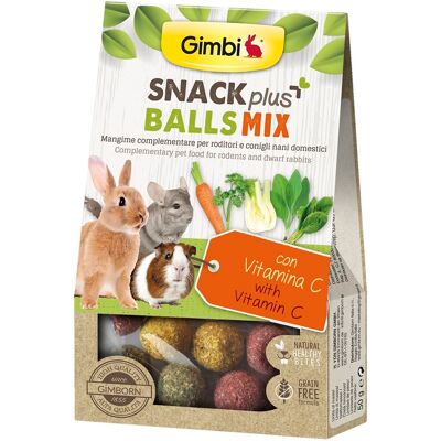 Gimborn Gimbi Snack Plus Balls mix 50 g Gimborn Gimbi Snack Plus Balls mix 50 g
