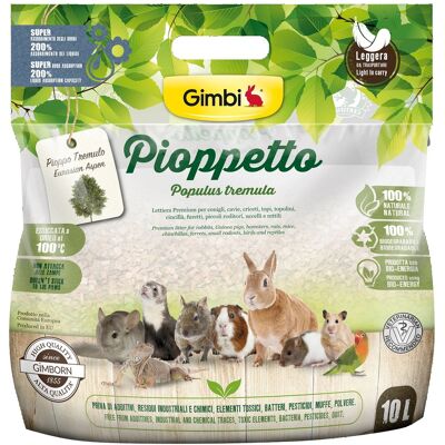 Gimborn Gimbi Pioppetto Żwirek dla gryzoni 10 l Gimborn Gimbi Pioppetto Żwirek dla gryzoni 10 l