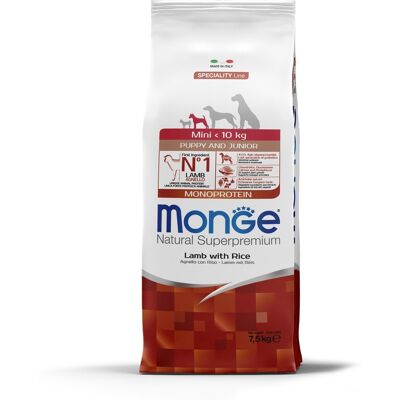 Monge Jagnię Mini Szczenię & Junior - Karma dla psów Monge Jagnię Mini Szczenię & Junior - Karma dla psów