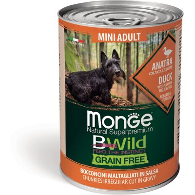 Marka Monge Model Bezglutenowa Karma dla Małych Psów - Kaczka, Dynia & Zucchini Marka Monge Model Bezglutenowa Karma dla Małych Psów - Kaczka, Dynia & Zucchini