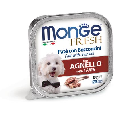 Monge Fresh Jagnięcina dla psów - Wysokiej jakości mokra karma Monge Fresh Jagnięcina dla psów - Wysokiej jakości mokra karma