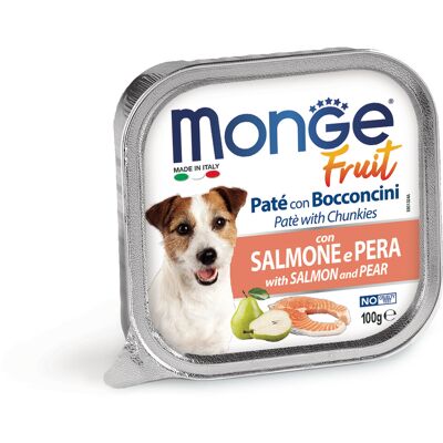 Monge Łosoś i Gruszka Karma dla psa - 100g Monge Łosoś i Gruszka Karma dla psa - 100g