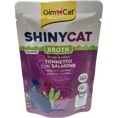 Gimborn GimCat Shinycat karma mokra dla kotów - tuńczyk, łosoś 70 g Gimborn GimCat Shinycat karma mokra dla kotów - tuńczyk, łosoś 70 g