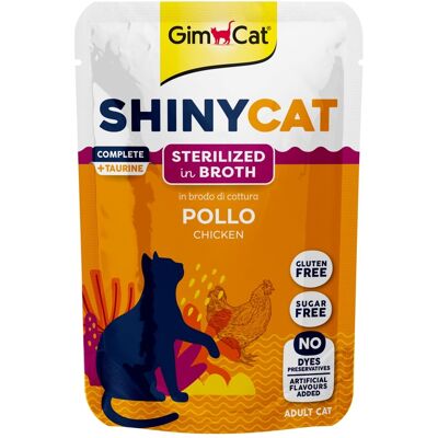 Gimborn GimCat Shinycat karma mokra dla kotów sterylizowanych - kurczak 70 g Gimborn GimCat Shinycat karma mokra dla kotów sterylizowanych - kurczak 70 g