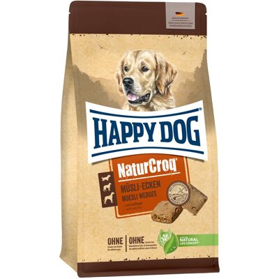 Happy Dog NaturCroq Müsli-Ecken - plasterki musli z kurczakiem dla psów 500 g Happy Dog NaturCroq Müsli-Ecken - plasterki musli z kurczakiem dla psów 500 g
