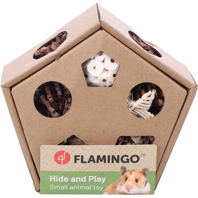 Flamingo Thumper zabawka dla gryzoni z przysmakami 1 szt. Flamingo Thumper zabawka dla gryzoni z przysmakami 1 szt.