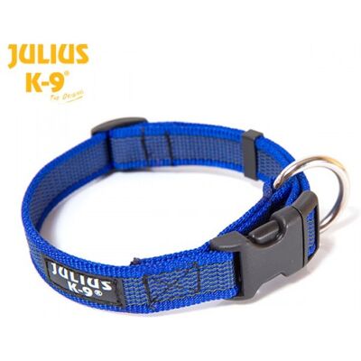 Obroża Julius K9 Szara & Niebieska 20mm 27-42cm Obroża Julius K9 Szara & Niebieska 20mm 27-42cm
