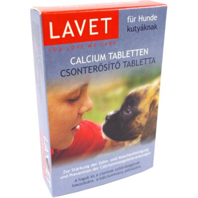 Lavet tabletka wzmacniająca kości dla psów 50 szt. Lavet tabletka wzmacniająca kości dla psów 50 szt.