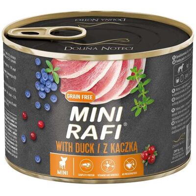 Rafi Adult Mini puszka - kaczka 185 g Rafi Adult Mini puszka - kaczka 185 g