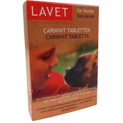 Lavet Carnivit tabletka dla psów 50 szt. Lavet Carnivit tabletka dla psów 50 szt.