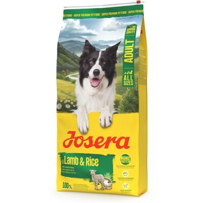 Josera Adult Lamb & Rice karma sucha dla psów 5 x 900 g Josera Adult Lamb & Rice karma sucha dla psów 5 x 900 g