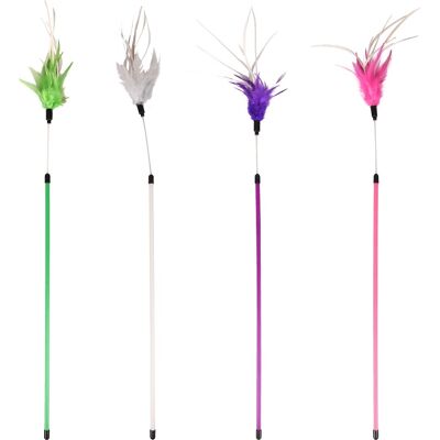 Flamingo Zabawka wędka z piórkami dla kota (75 cm) 1 szt. Flamingo Zabawka wędka z piórkami dla kota (75 cm) 1 szt.
