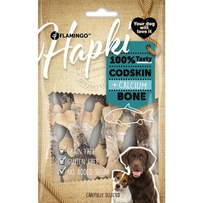 Flamingo Hapki Snack - kości z rybią skórą 85 g Flamingo Hapki Snack - kości z rybią skórą 85 g