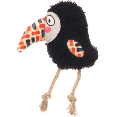 Zabawka dla psa Flamingo Saffia - Plusz i lina - Ptak Zabawka dla psa Flamingo Saffia - Plusz i lina - Ptak