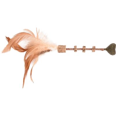 Flamingo kocimiętka zabawka na drewnianym patyku 1 szt. Flamingo kocimiętka zabawka na drewnianym patyku 1 szt.