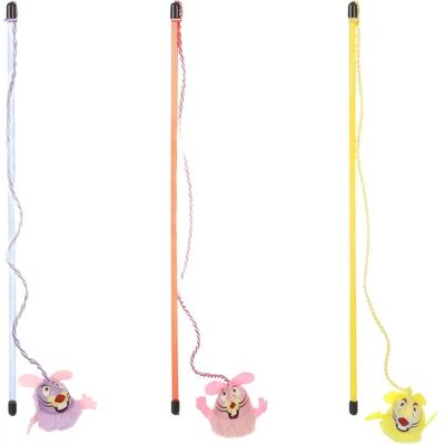 Flamingo Teta Rat wędka dla kota - w różnych kolorach 1 szt. Flamingo Teta Rat wędka dla kota - w różnych kolorach 1 szt.