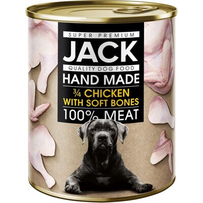 Jack karma mokra dla psów 3/4 kurczak 800 g Jack karma mokra dla psów 3/4 kurczak 800 g