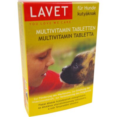 Lavet multiwitamina dla psa 50 szt. Lavet multiwitamina dla psa 50 szt.