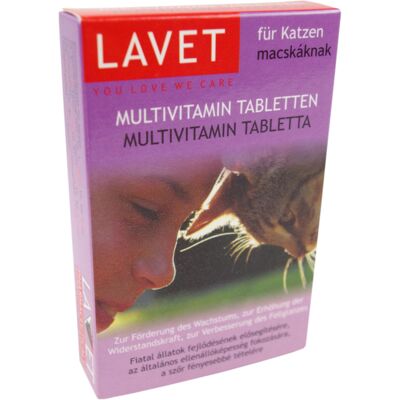 Lavet multiwitamina dla kotów 50 szt. Lavet multiwitamina dla kotów 50 szt.