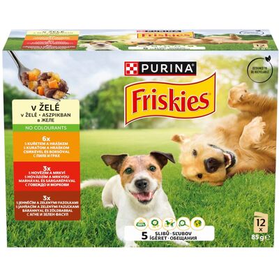 Friskies karma mokra w galaretce - wybór smaków 12 x 85 g Friskies karma mokra w galaretce - wybór smaków 12 x 85 g